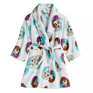 NWT Girls Frozen, Anna and Elsa Robe 3T and 4T